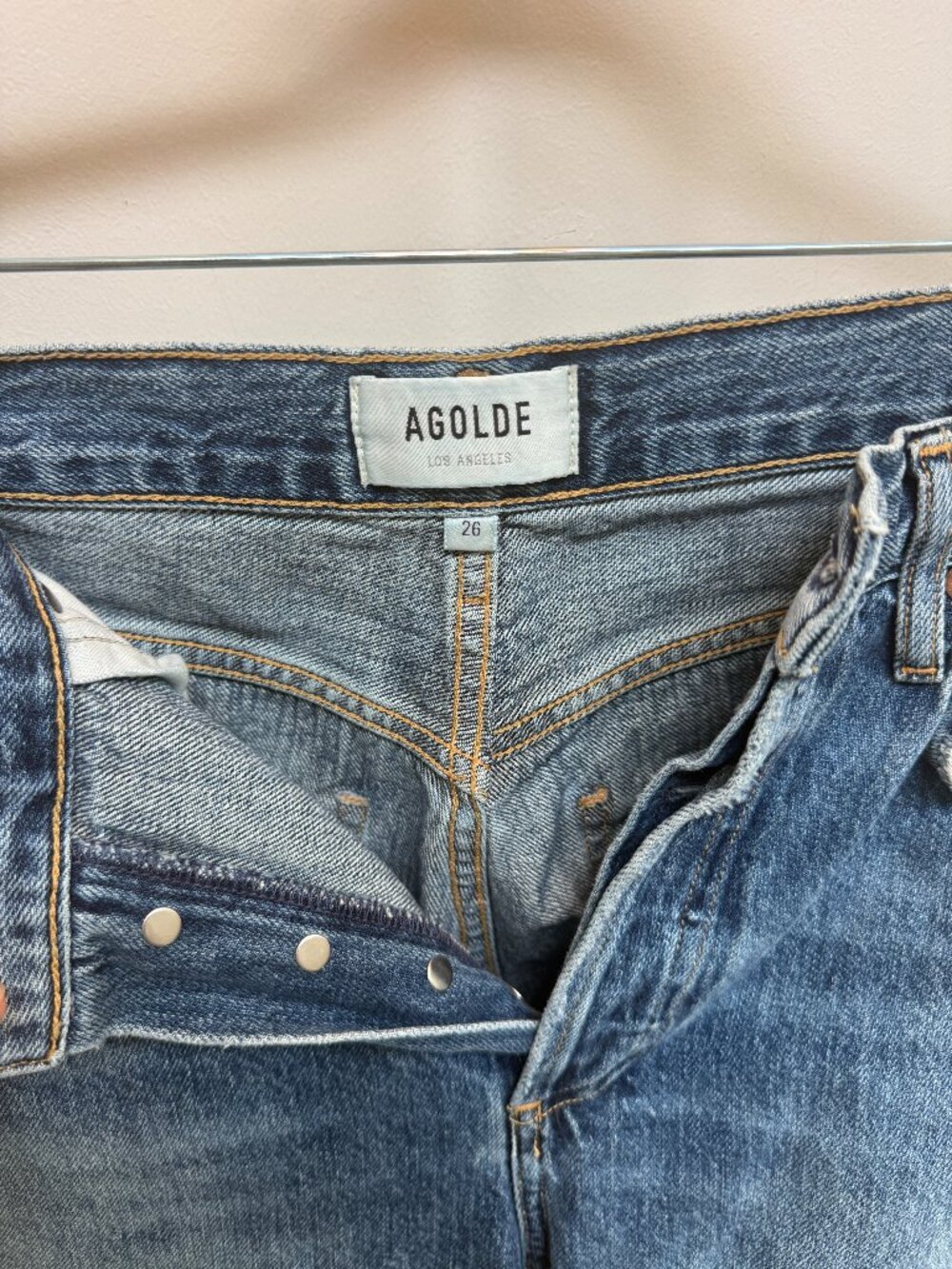 Agolde Straight Leg Jeans